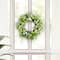 24" Yellow & White Spring Daisy & Dogwood Floral Wreath